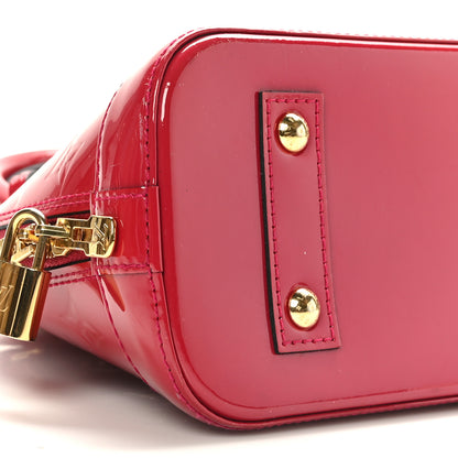 Louis Vuitton Vernis Alma BB Rose Indien 7 of 8