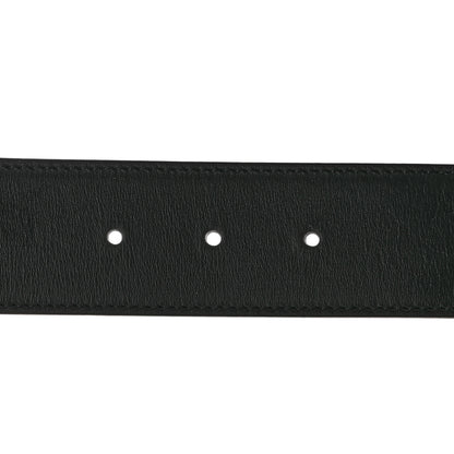 Gucci Moon Calfskin Torchon Double G 40mm Belt 80 32 Black 4 of 5