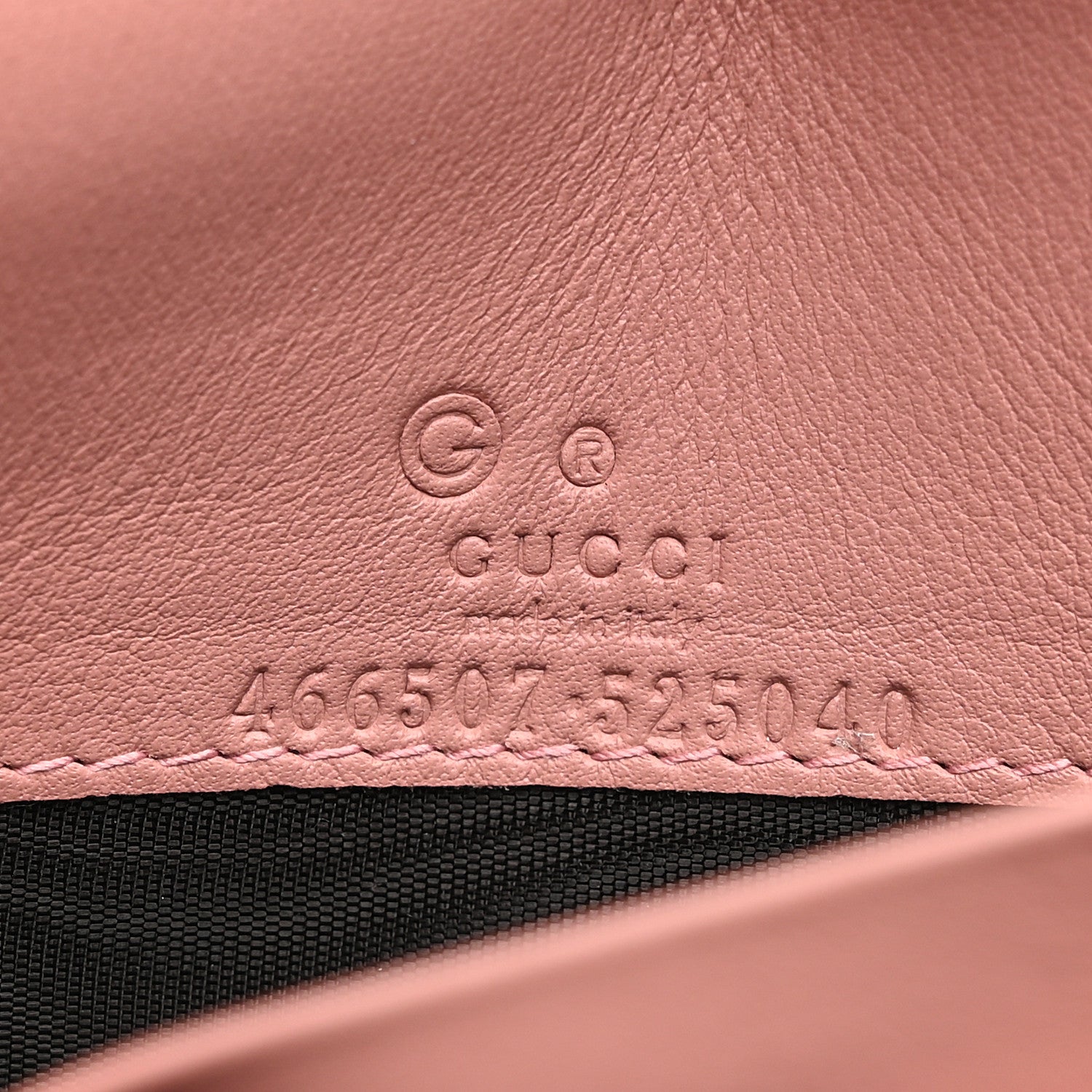 Gucci Microguccissima Crossbody Wallet Soft Pink 6 of 10