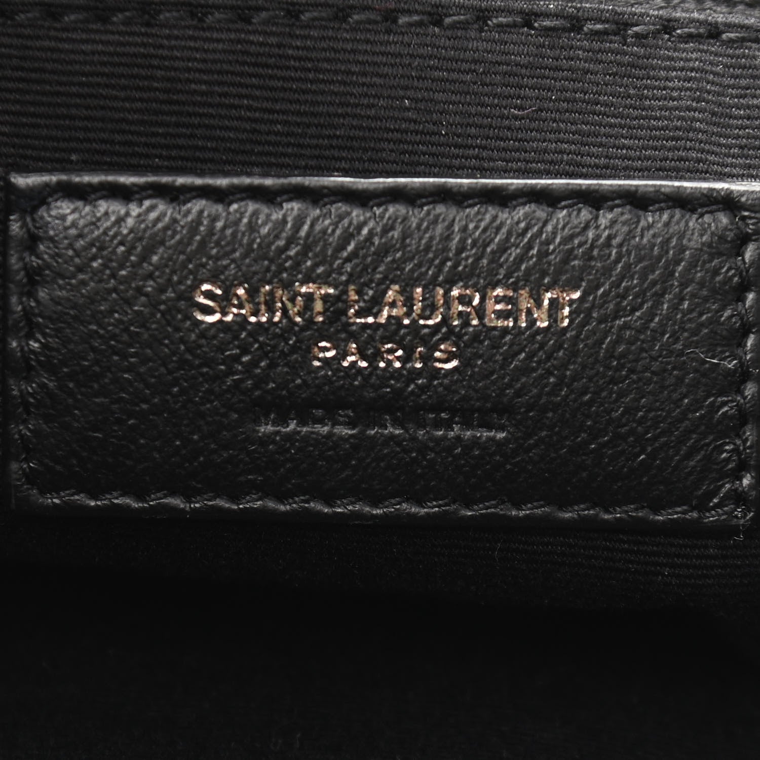 Saint Laurent Vintage Lambskin Chevron Monogram Medium Nolita Crema Soft 6 of 11