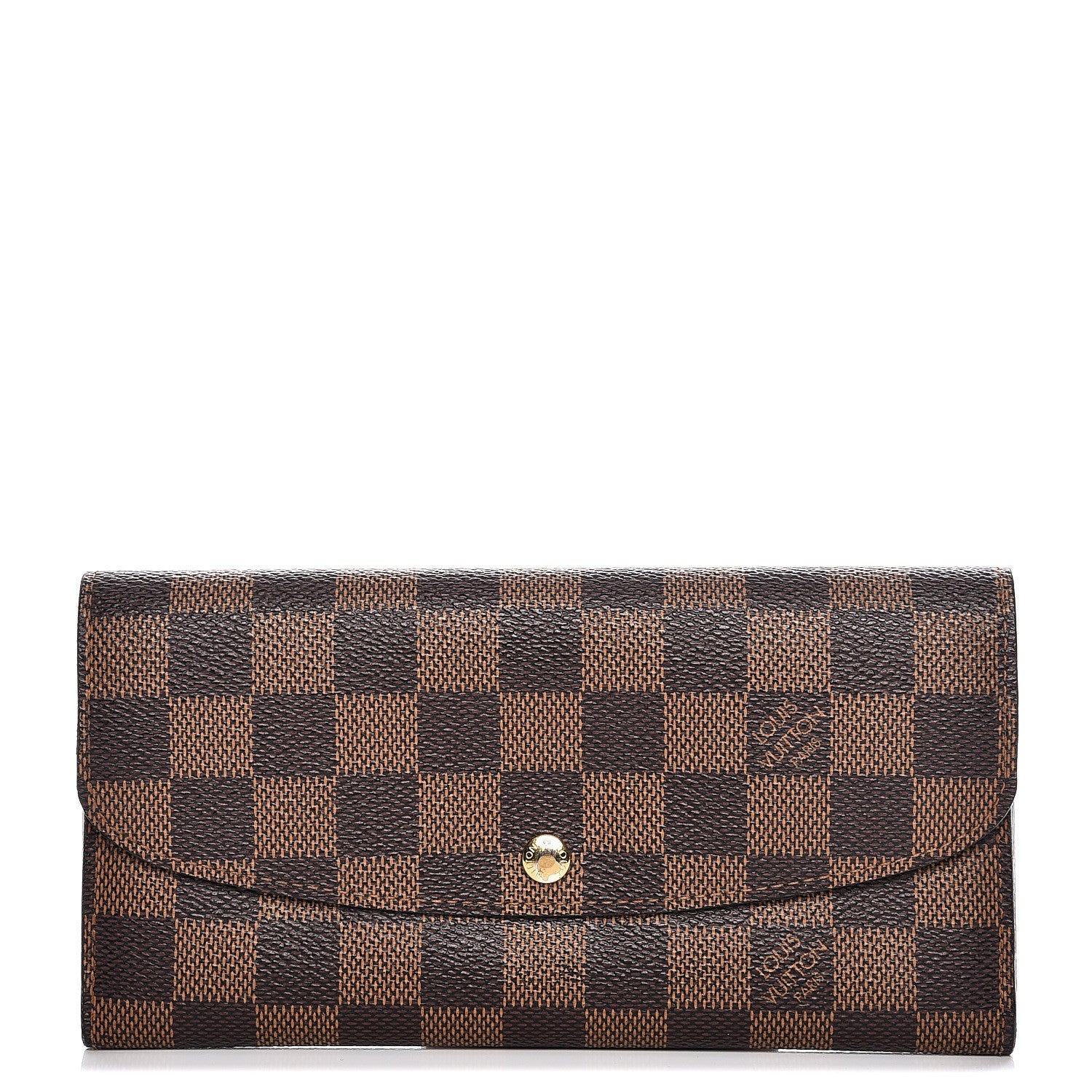 Louis Vuitton Damier Ebene Emilie Wallet 1 of 11