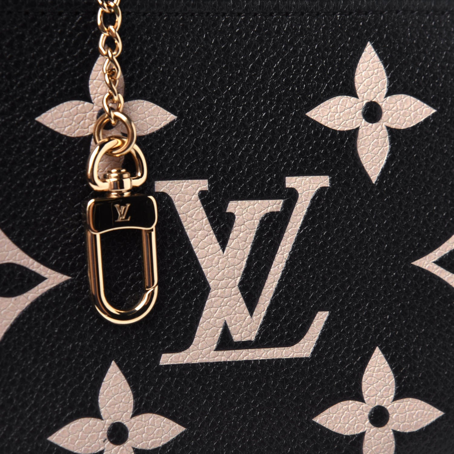 Louis Vuitton Empreinte Monogram Giant Mini Pochette Accessories Black 9 of 10