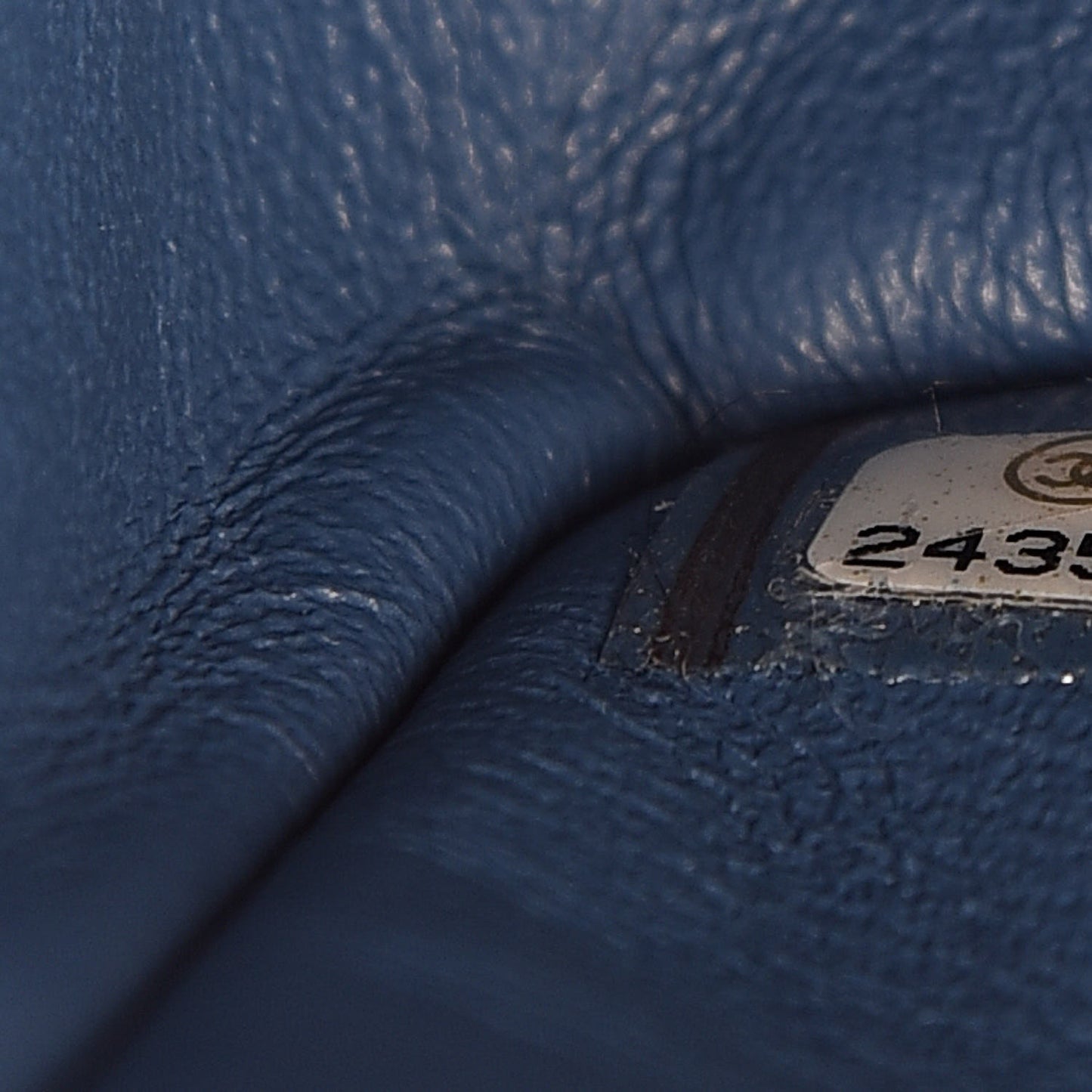 Velvet Quilted 2.55 Reissue 225 Flap Blue