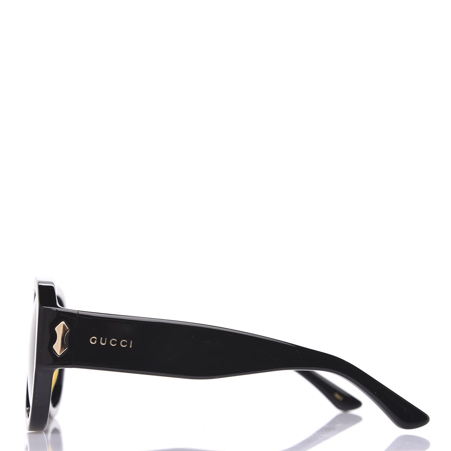 Gucci Acetate Aviator Sunglasses GG0668S Black 2 of 7