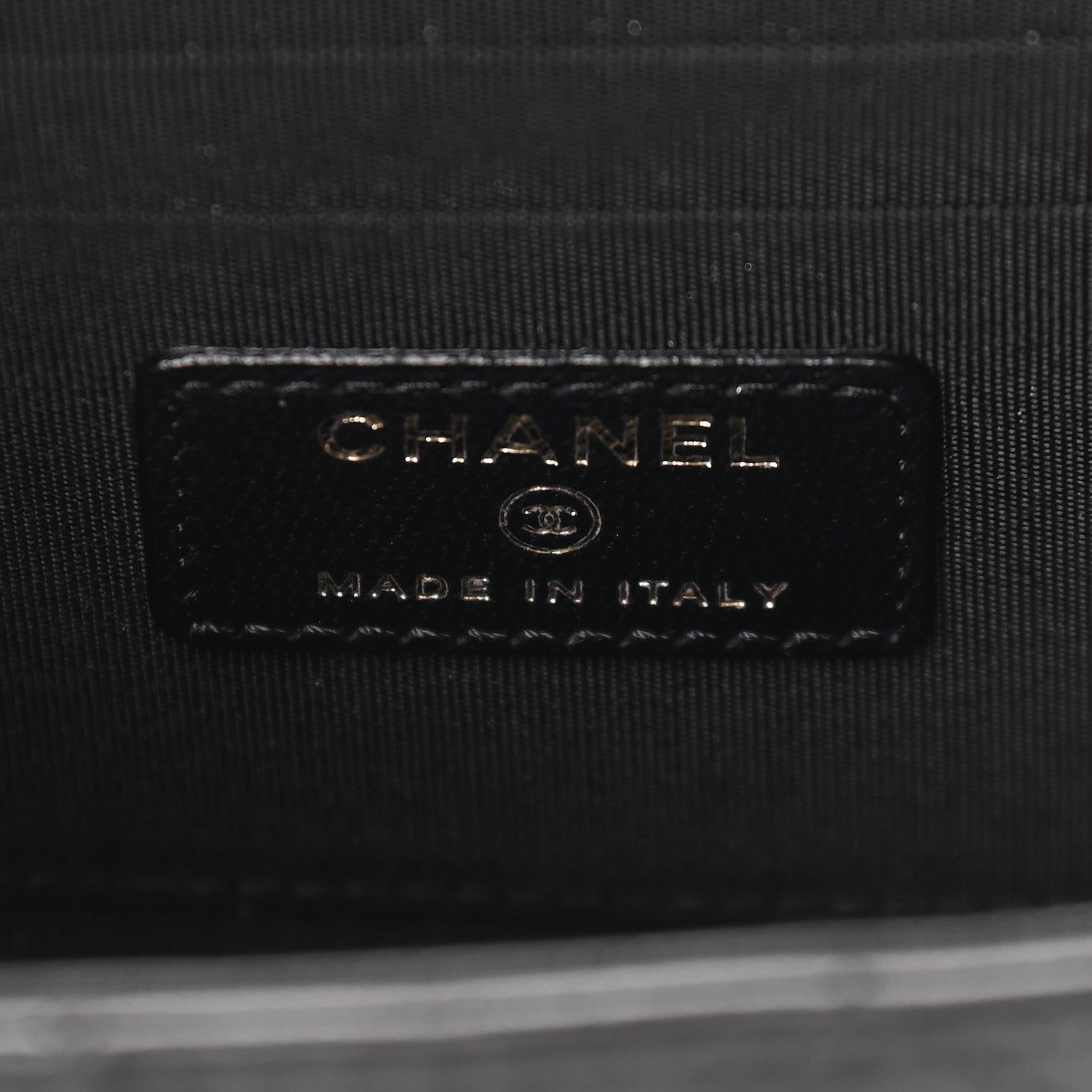 Chanel Lambskin Quilted Mini Trendy CC Chain Wallet Black 6 of 9