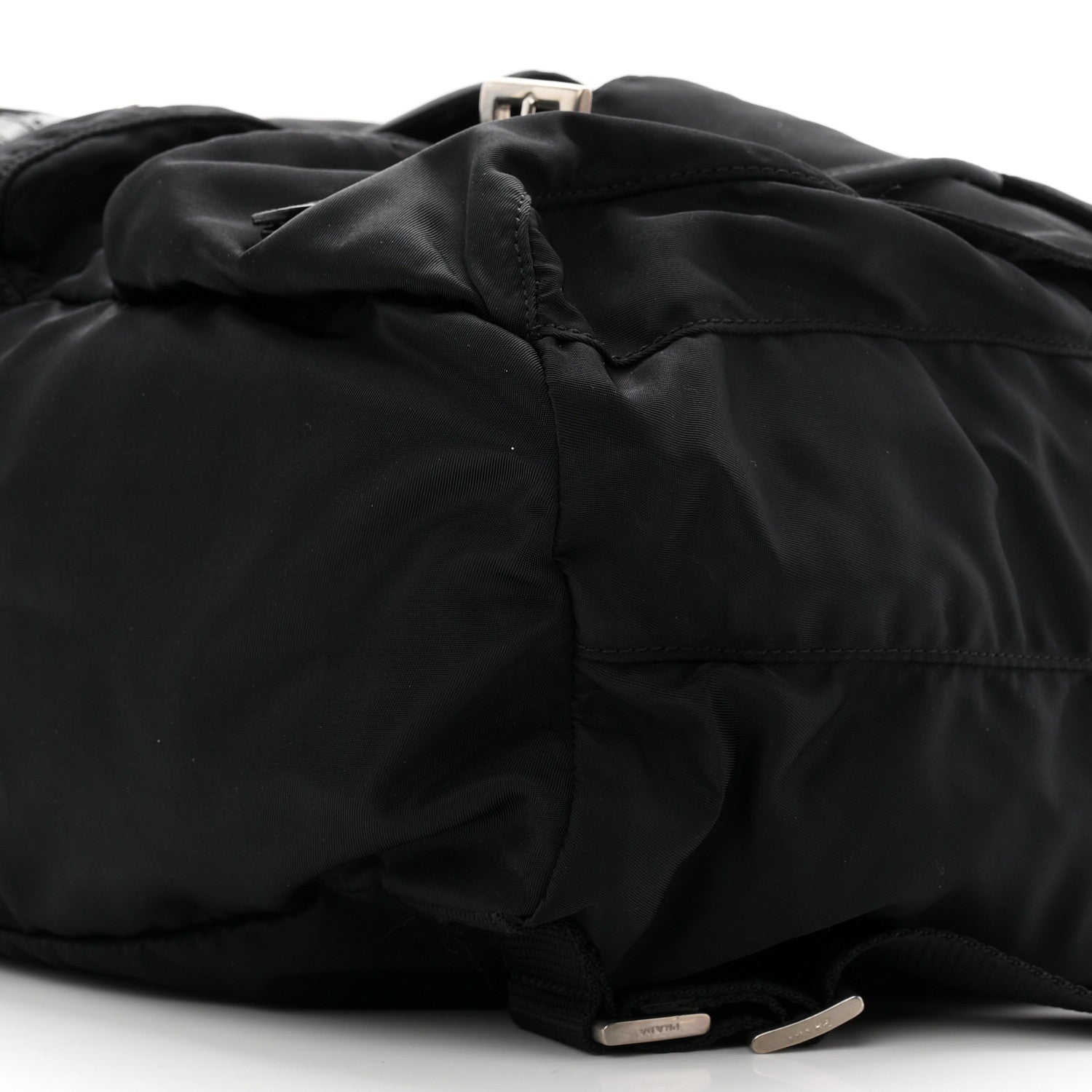 Prada Tessuto Nylon Vela Medium Backpack Black 10 of 10