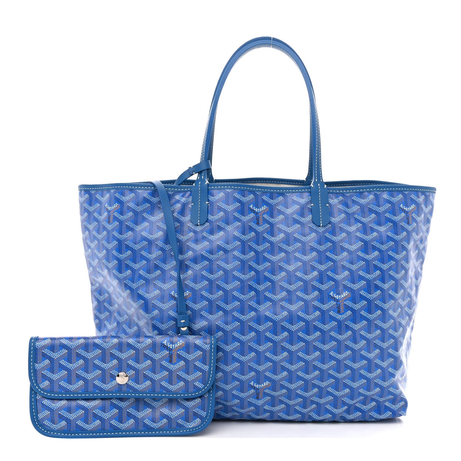 Goyard Goyardine Saint Louis PM Sky Blue 3 of 10