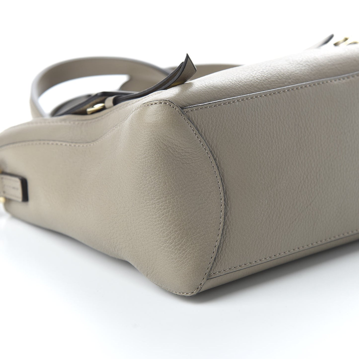 Calfskin Small Faye Day Shoulder Bag Motty Grey
