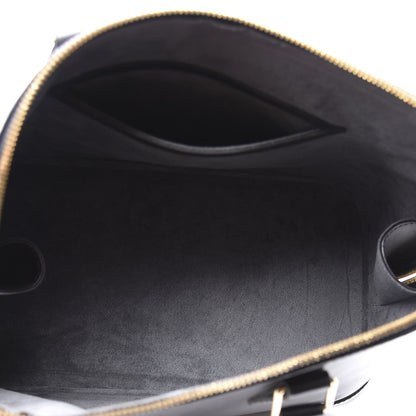 Louis Vuitton Epi Alma MM Black 4 of 12
