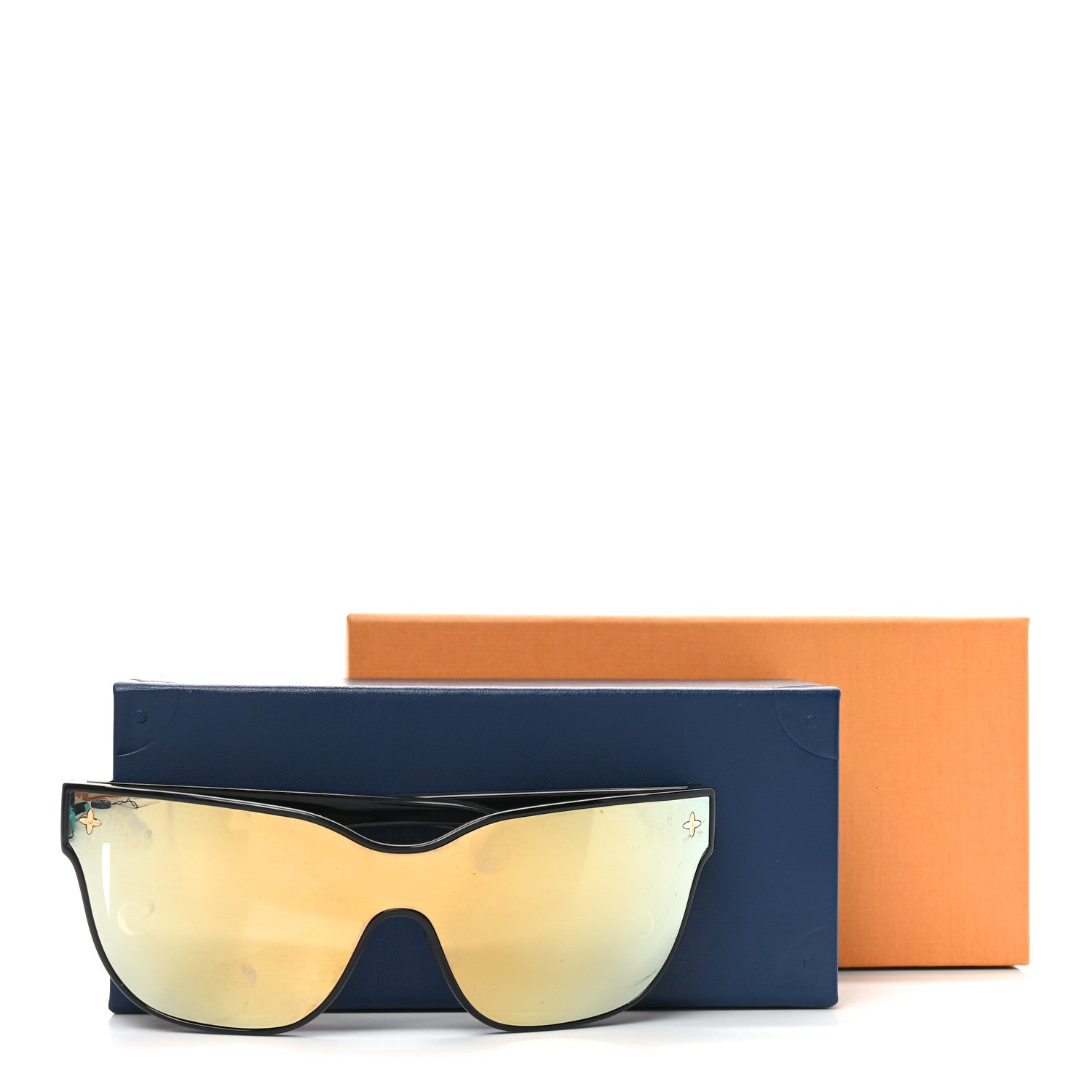 Louis Vuitton Nylon LV Shadow Square Sunglasses Z1843U Black 7 of 7