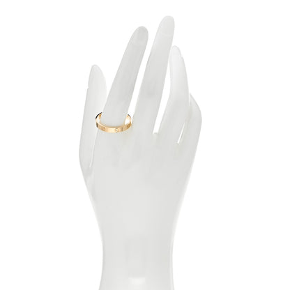 Cartier 18K Yellow Gold 3.5mm LOVE Wedding Band Ring 66 11.5 2 of 5