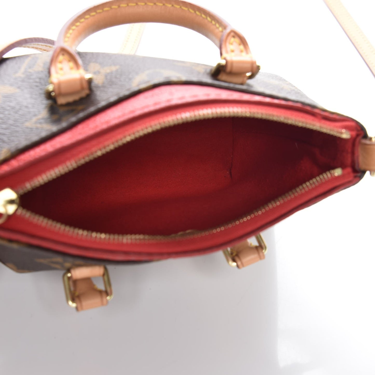 Monogram Nano Pallas Cherry