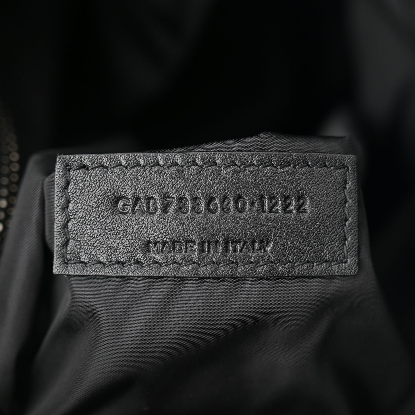 Econyl Nylon Lou Puffer Messenger Black