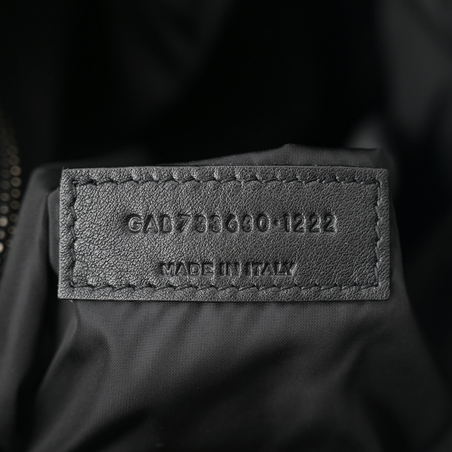 Saint Laurent Econyl Nylon Lou Puffer Messenger Black 7 of 10