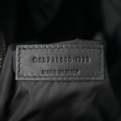 Saint Laurent Econyl Nylon Lou Puffer Messenger Black 7 of 10