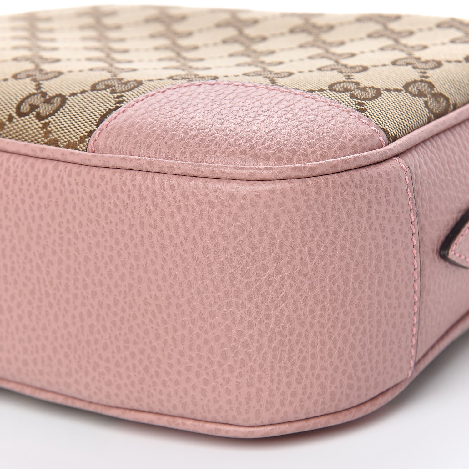 Gucci Monogram Mini Bree Messenger Bag Beige Soft Pink 7 of 11