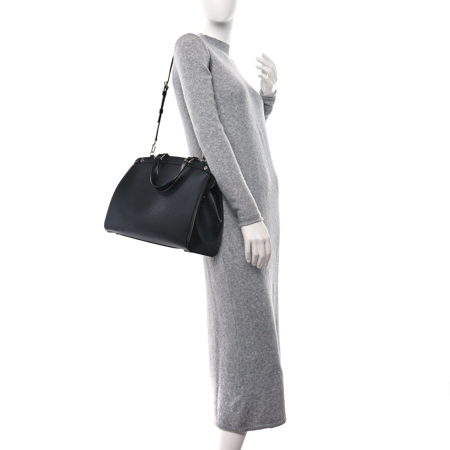 Louis Vuitton Epi Brea GM Black 3 of 8