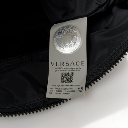 Versace Nylon Palazzo Medusa Messenger Black 8 of 11