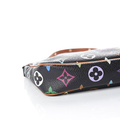 Louis Vuitton Monogram Multicolor Pochette Accessories Black 5 of 16