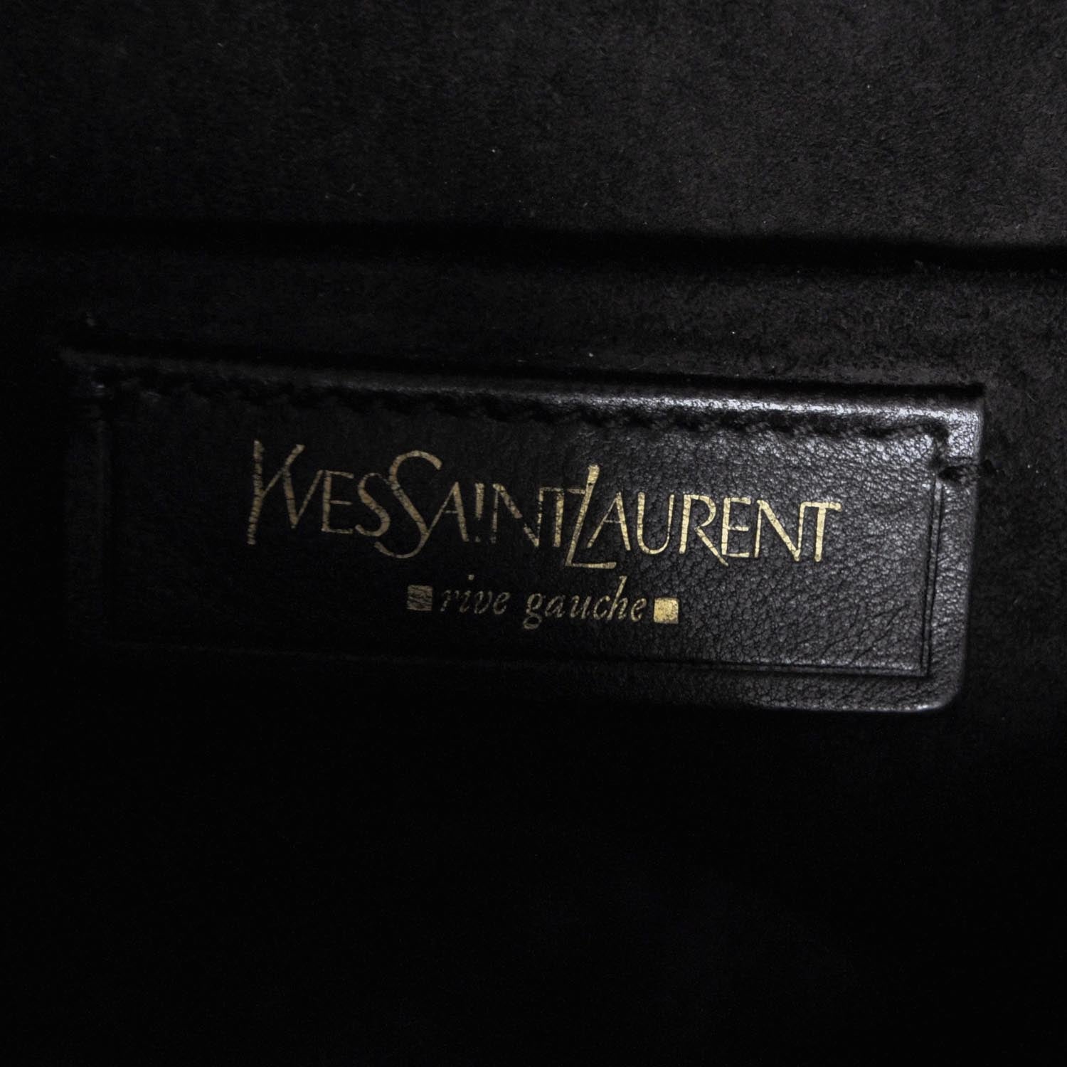 Saint Laurent Leather Downtown Tote Camel 7 of 7
