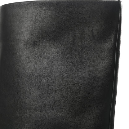 Jimmy Choo Calfskin Knee High Mavis 100 Boots 40.5 Black 14 of 15