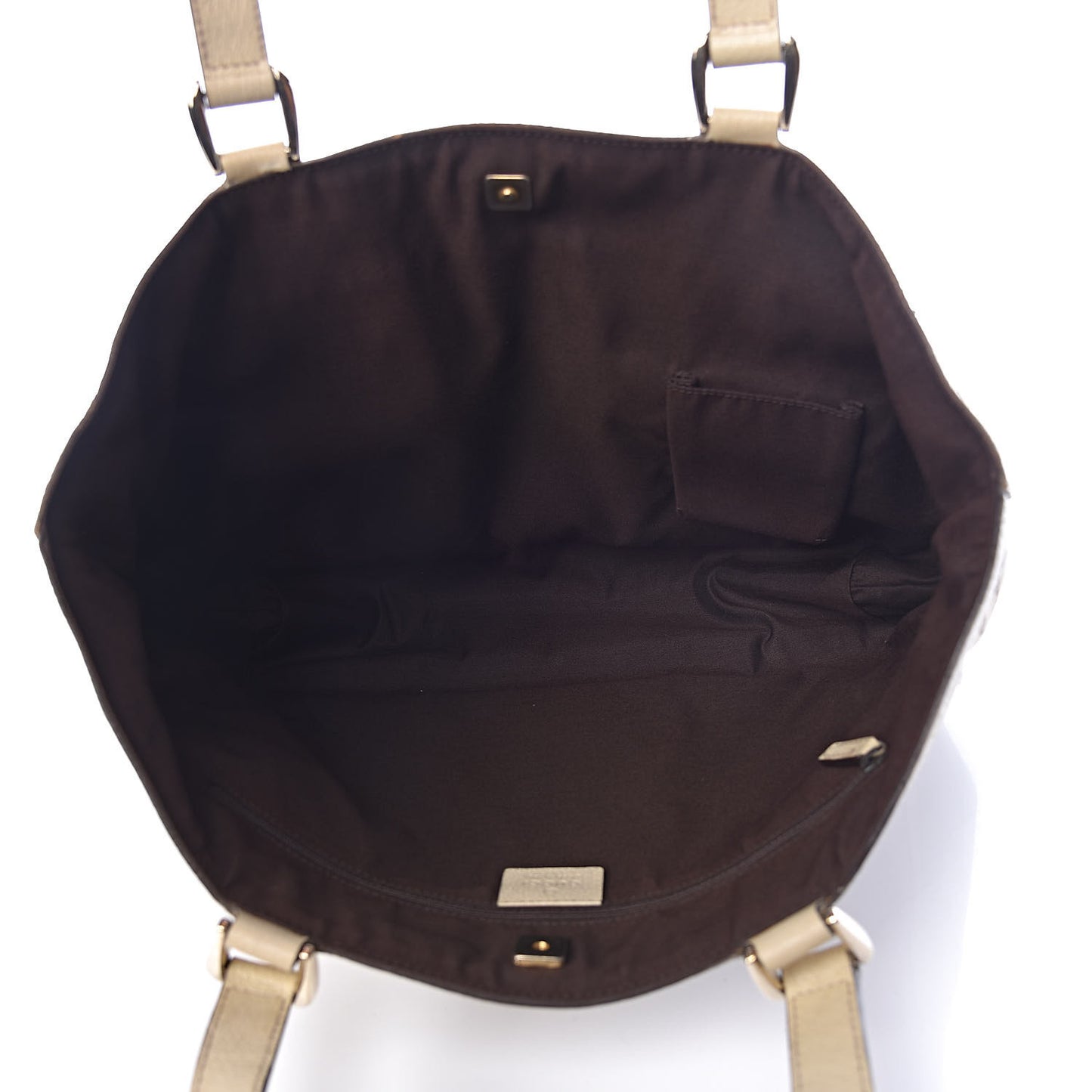 Monogram Abbey D Ring Tote Beige