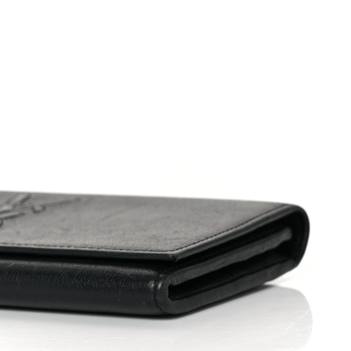 Chevre Belle De Jour Flap Wallet Black