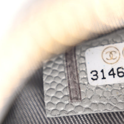 Chanel Caviar Quilted Small Cosmetic Case Grey 7 of 8