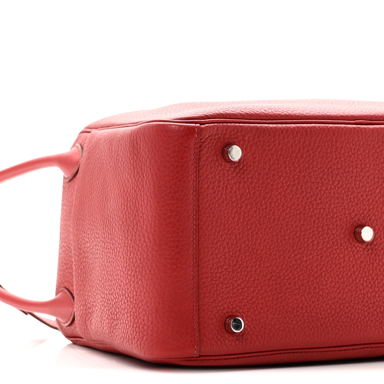 Hermes Taurillon Clemence Lindy 30 Rouge Garance 9 of 12