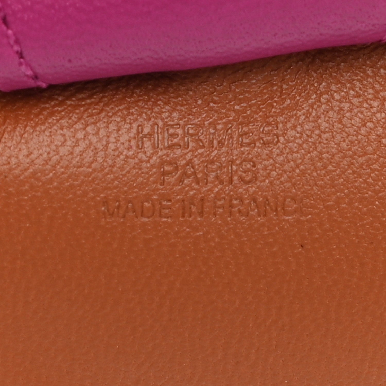 Hermes Milo Lambskin Grigri Rodeo Horse Bag Charm MM Gold Rubis Rose Pourpre 3 of 5