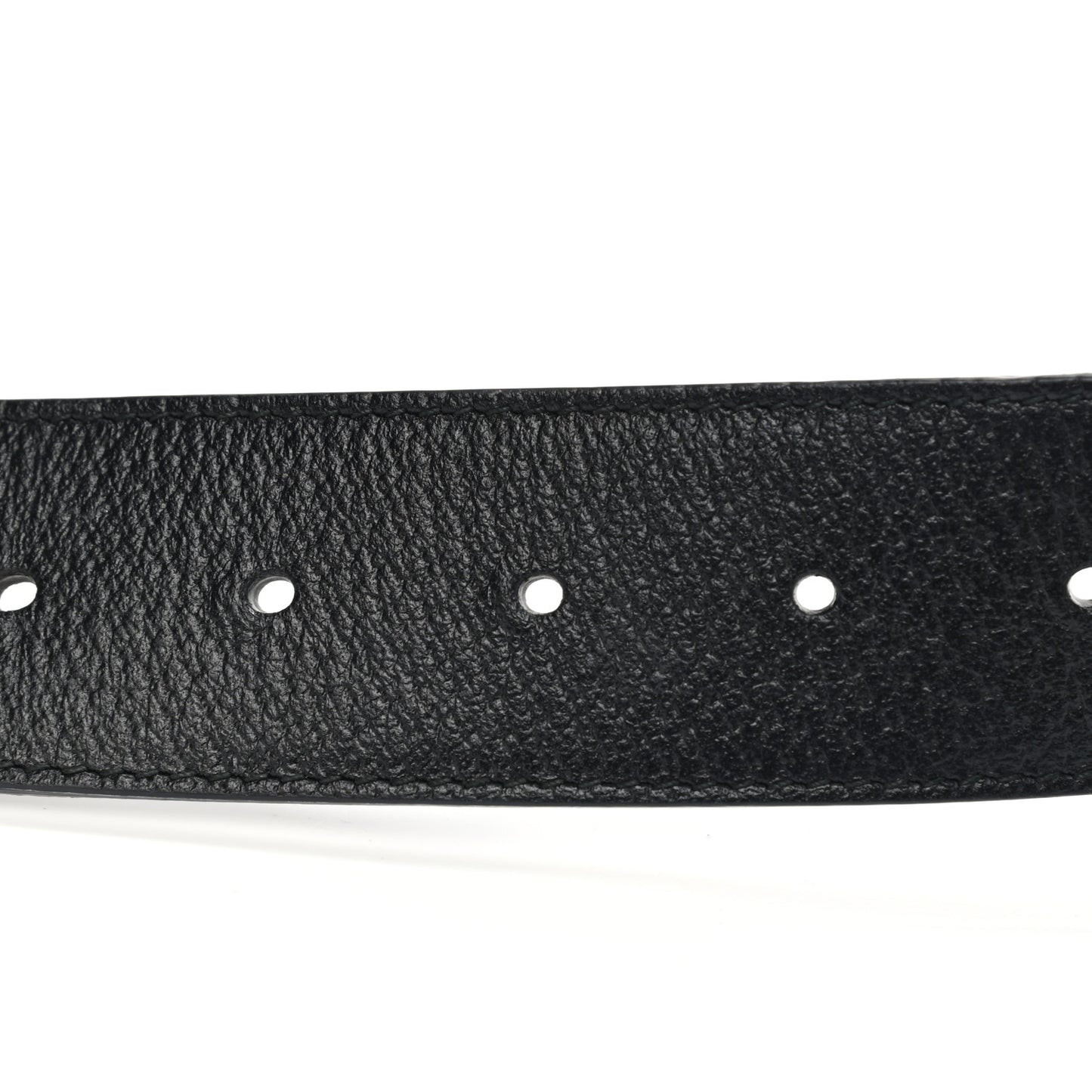 Textured Calfskin Double G 40mm Belt 110 44 Black