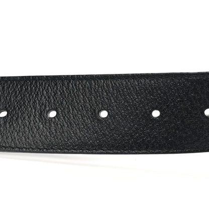 Gucci Textured Calfskin Double G 40mm Belt 110 44 Black 4 of 6
