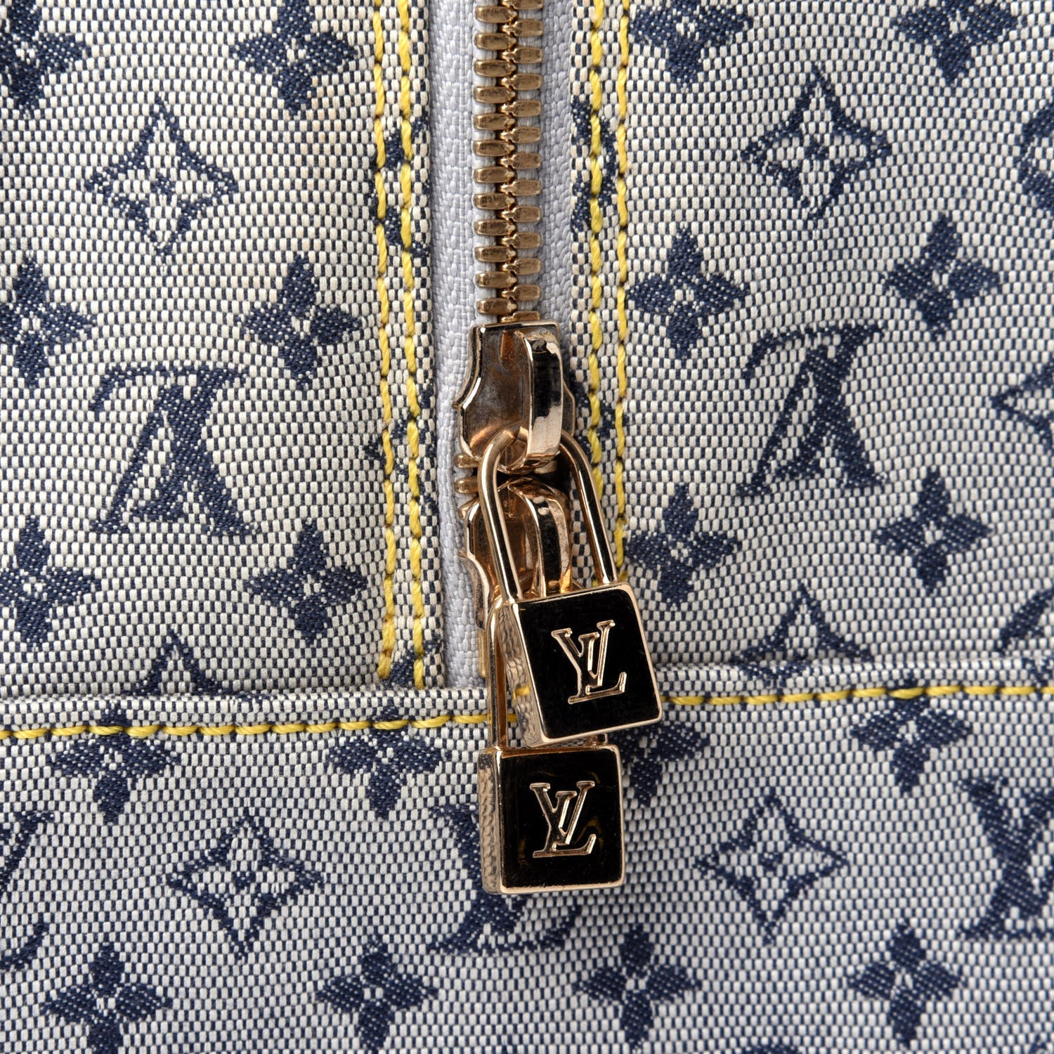 Louis Vuitton Mini Monogram Marie Blue 10 of 11