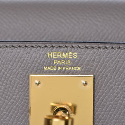 Hermes Epsom Kelly Sellier 28 Gris Asphalte 20 of 34