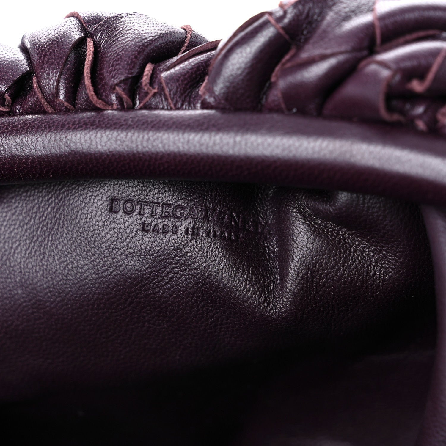 Bottega Veneta Nappa Intrecciato The Mini Pouch Grape 5 of 8