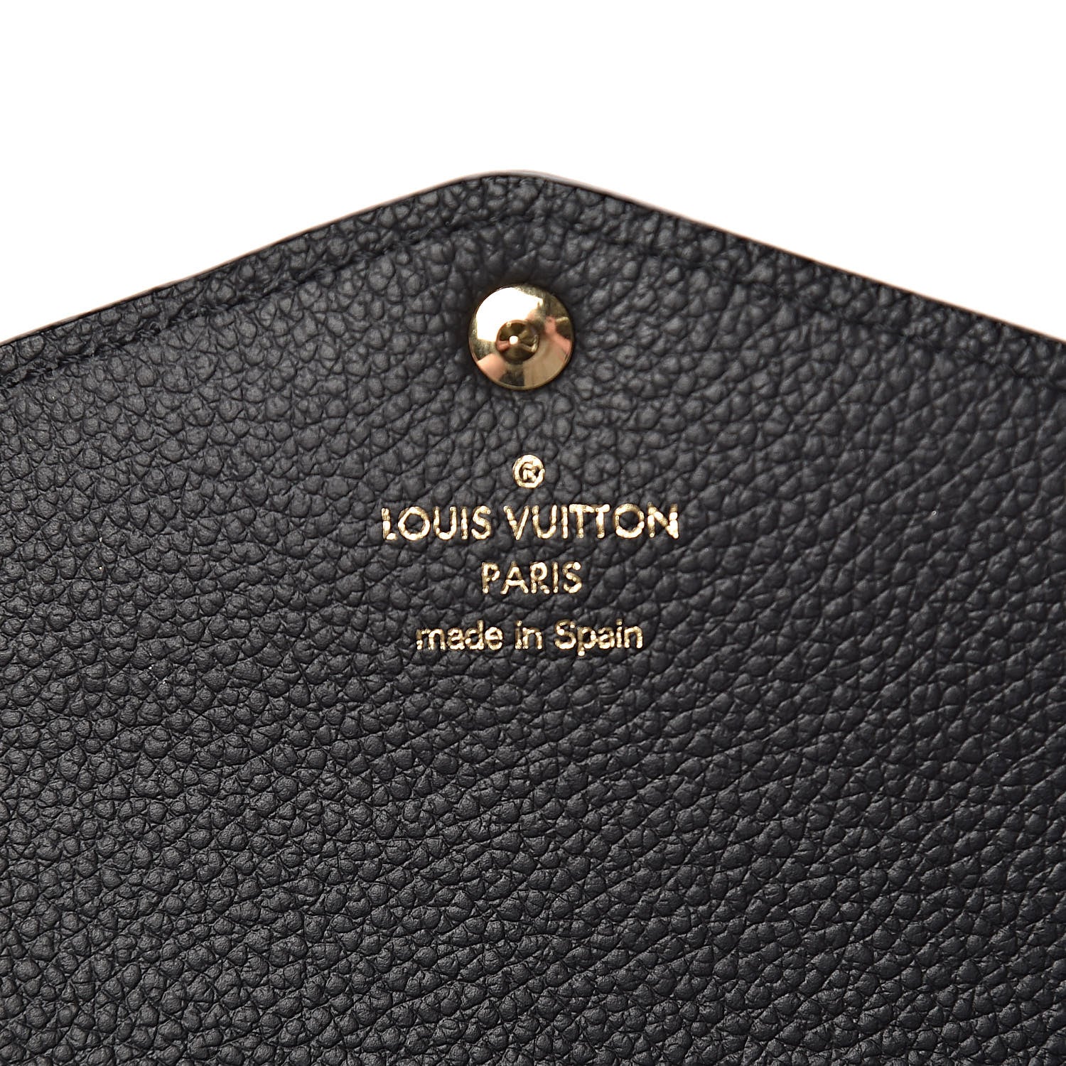 Louis Vuitton Empreinte Sarah Wallet NM Black 6 of 7