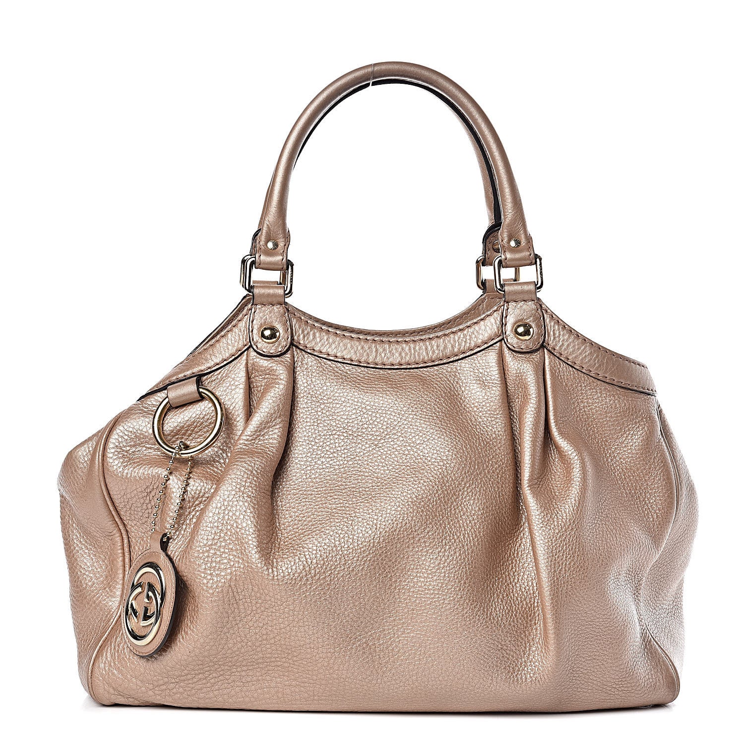 Gucci Calfskin Medium Sukey Tote Rose 1 of 15