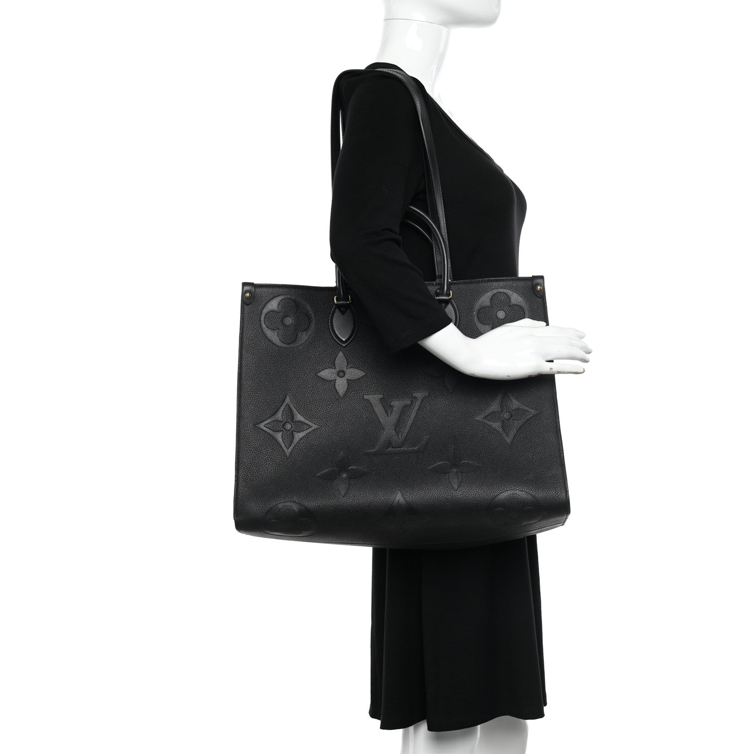 Louis Vuitton Empreinte Monogram Giant Onthego GM Black 2 of 11