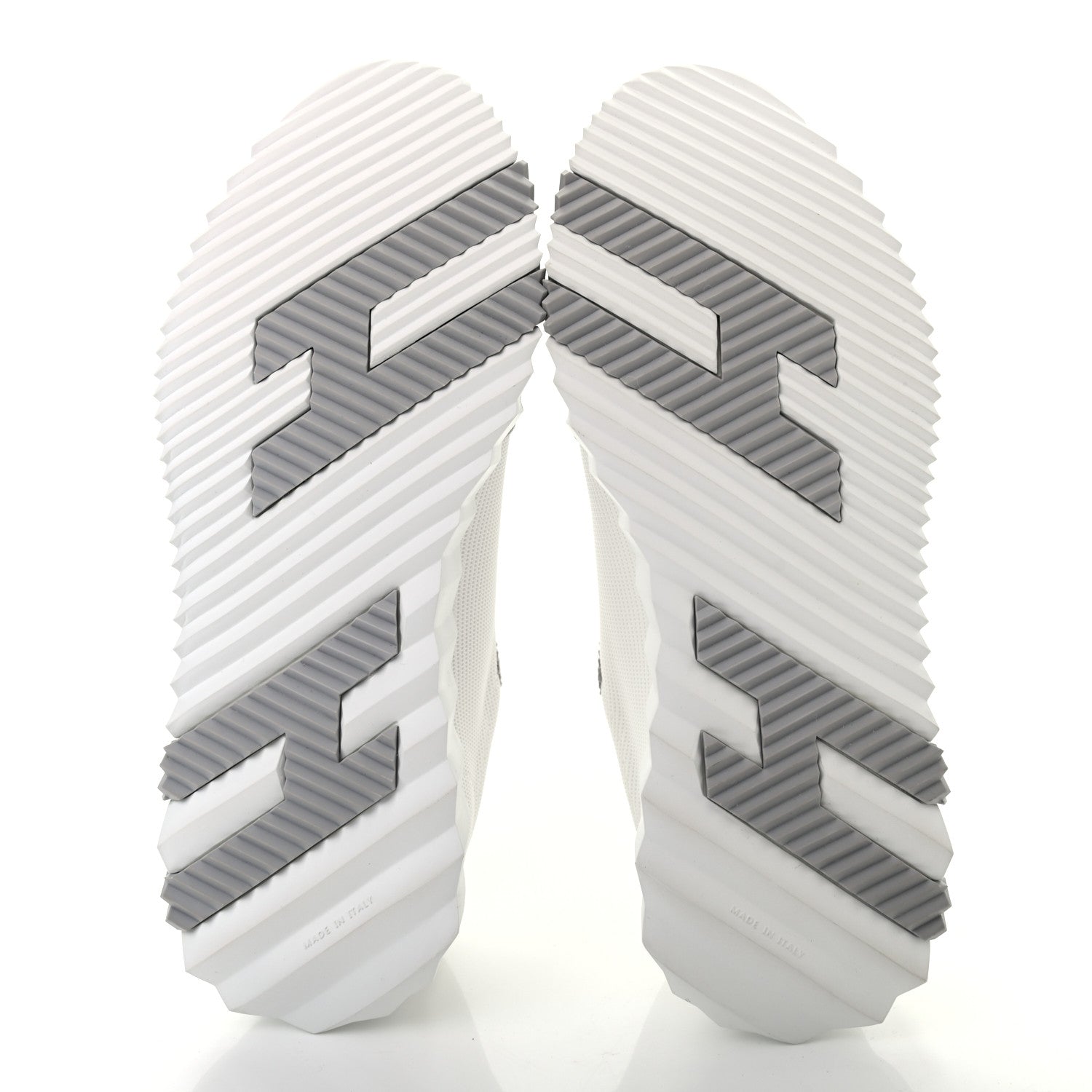 Hermes Technical Canvas Suede Bouncing Sneakers 37 White Multicolor 5 of 8