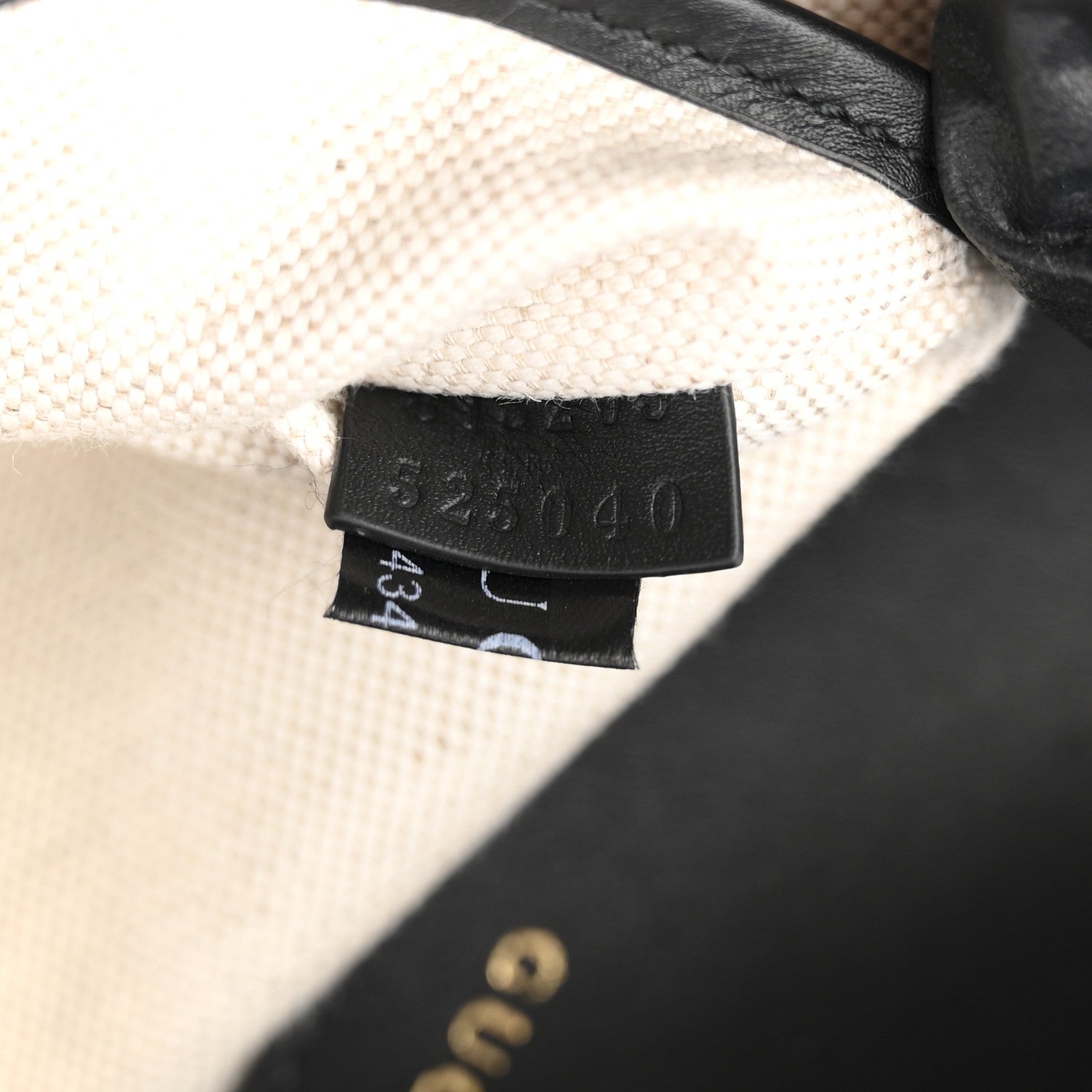 Gucci GG Supreme Monogram Horsebit 1955 Soft Small Shoulder Bag Beige Black 7 of 10