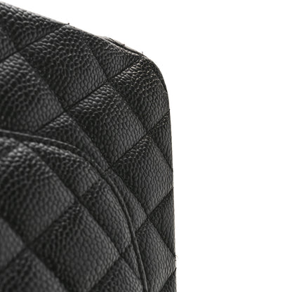 Chanel Caviar Quilted Medium Double Flap Black 11 of 11