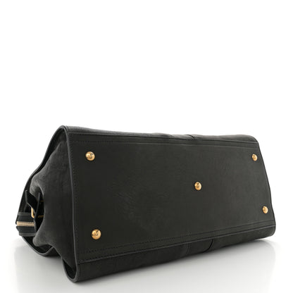 Saint Laurent Sheepskin Medium Cabas ChYc Black 4 of 10