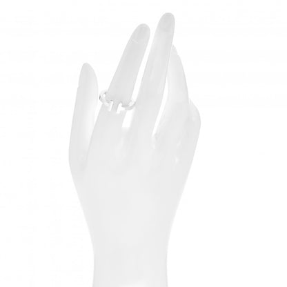 Tiffany Sterling Silver T Square Ring 54 7 2 of 5