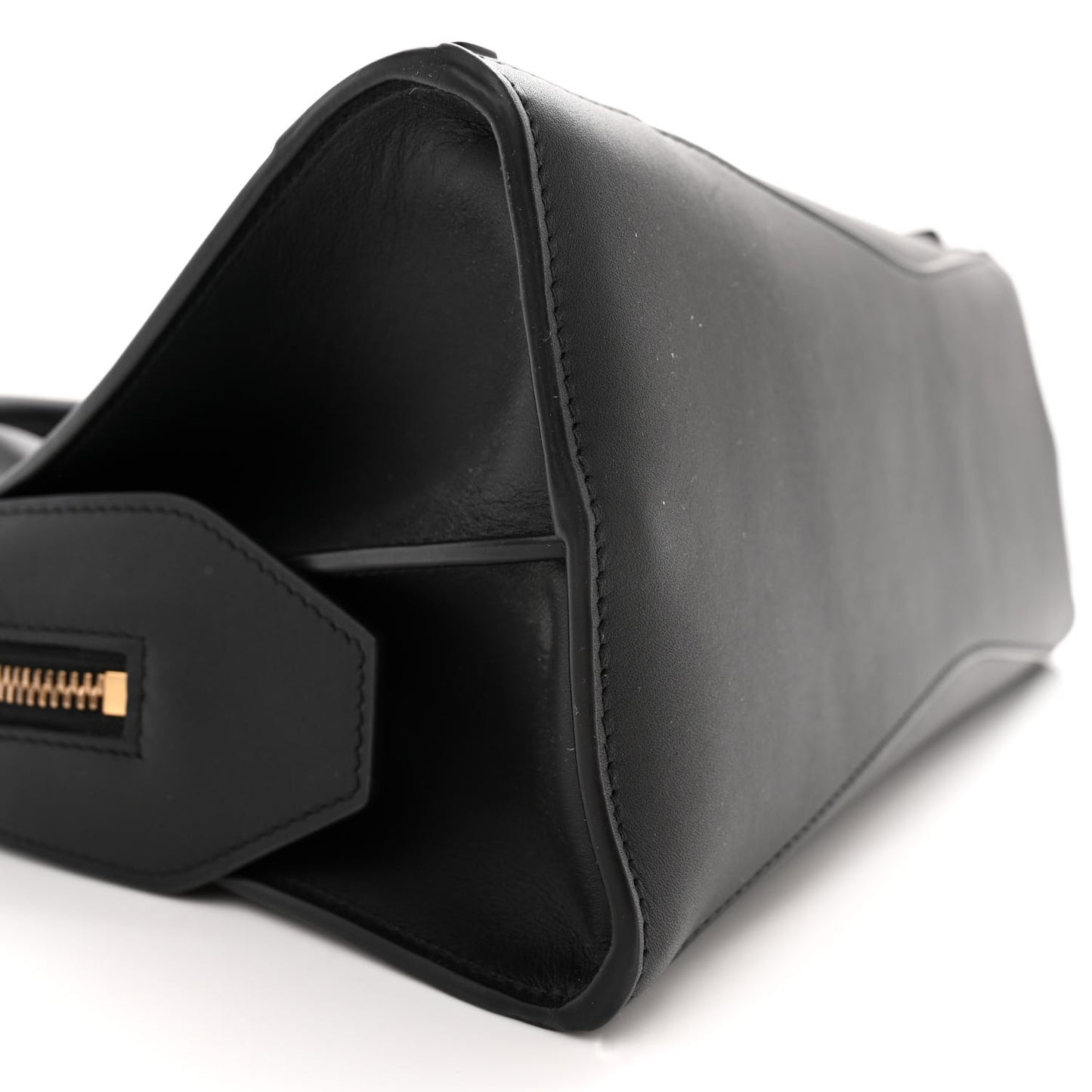 Smooth Calfskin Neo Classic Brass Hardware S City Black