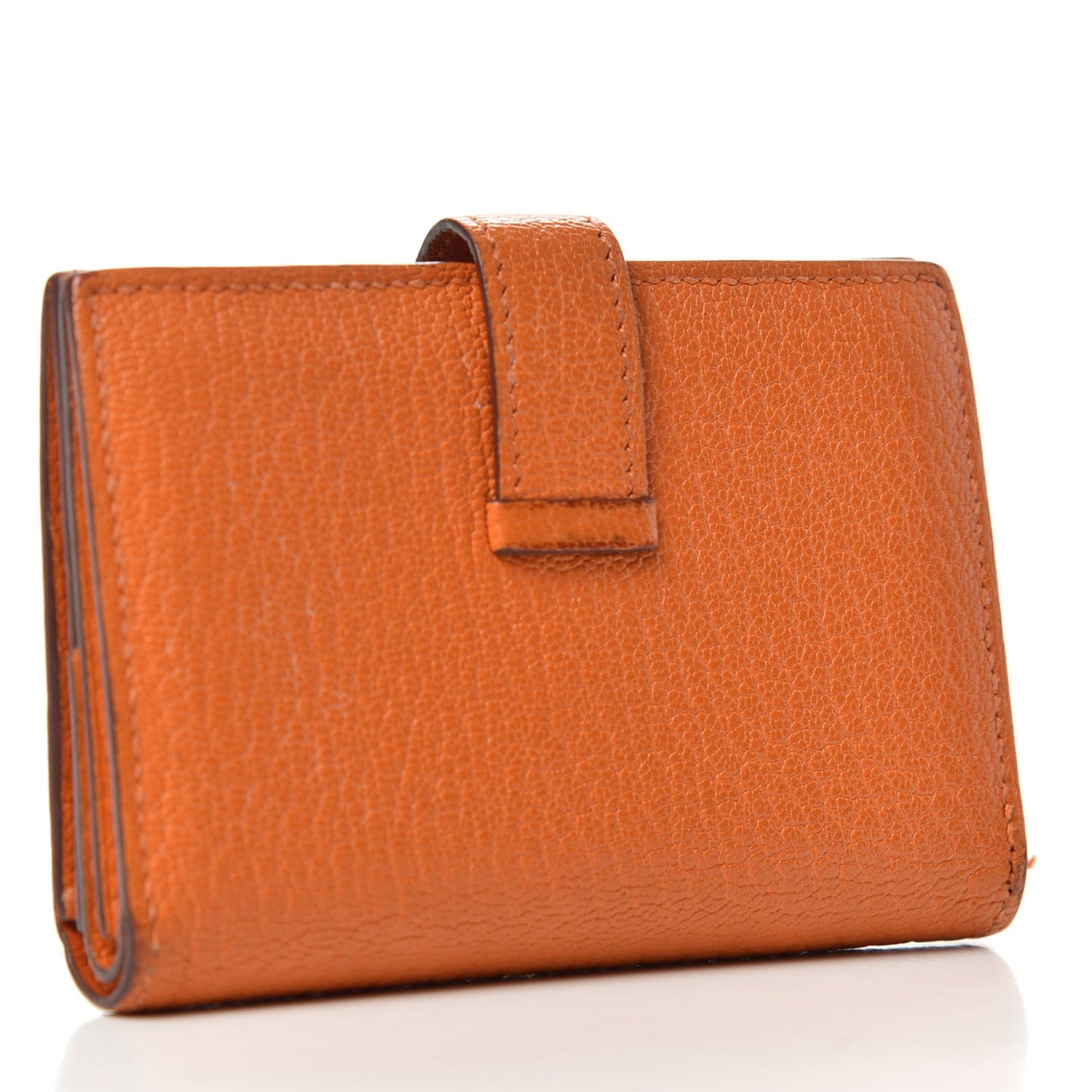 Chevre Mysore Mini Bearn Wallet Orange