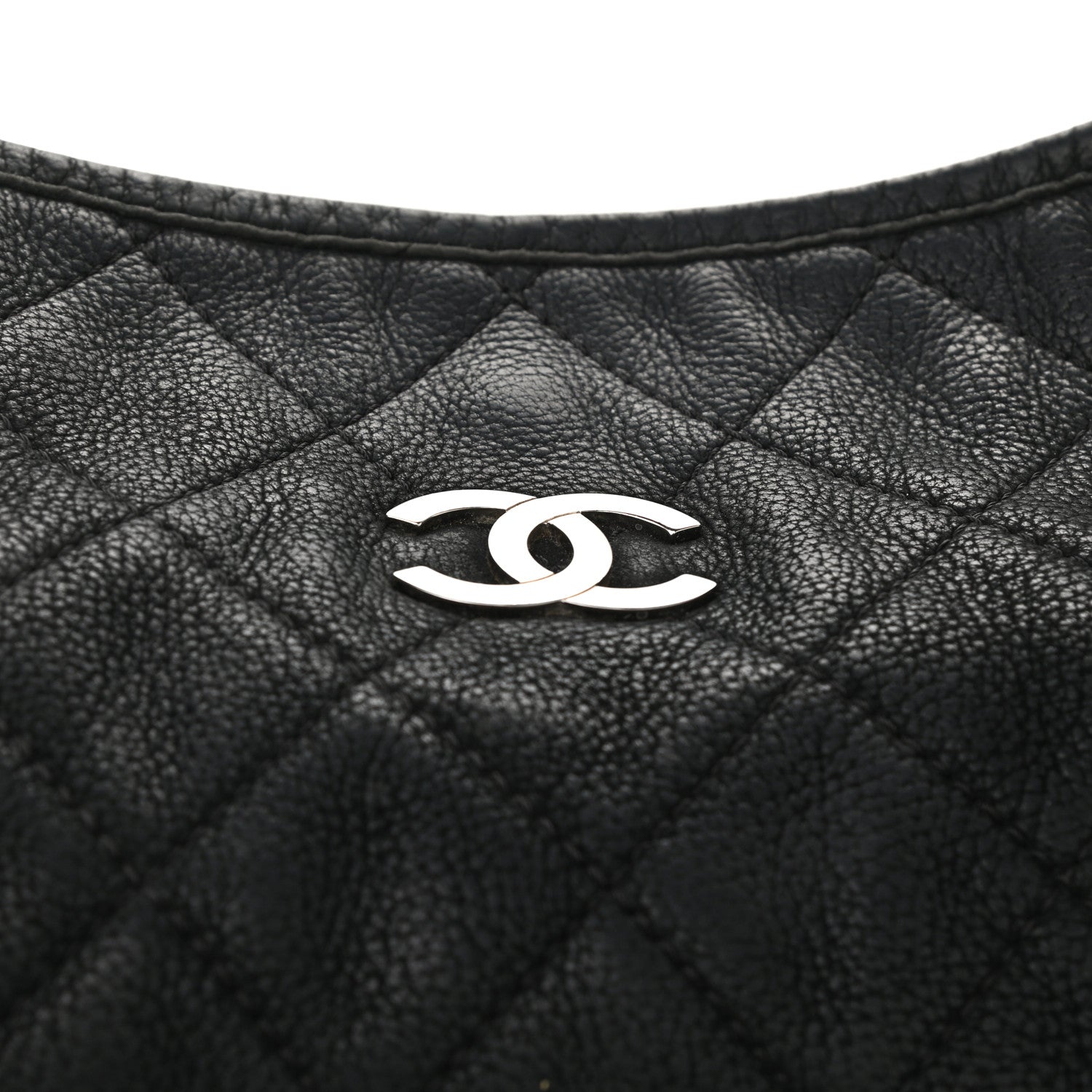 Chanel Nubuck Hobo Black 9 of 14