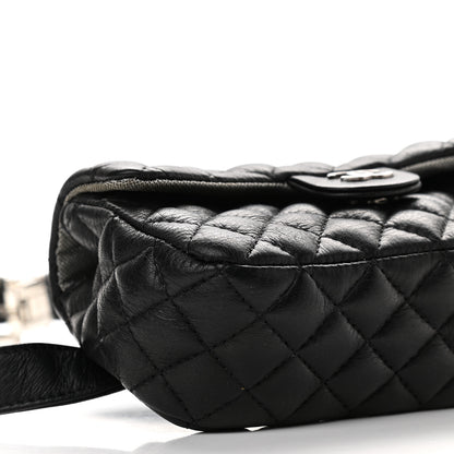 Chanel Calfskin Quilted CC Uniform Flap Belt Bag Black 7 of 10