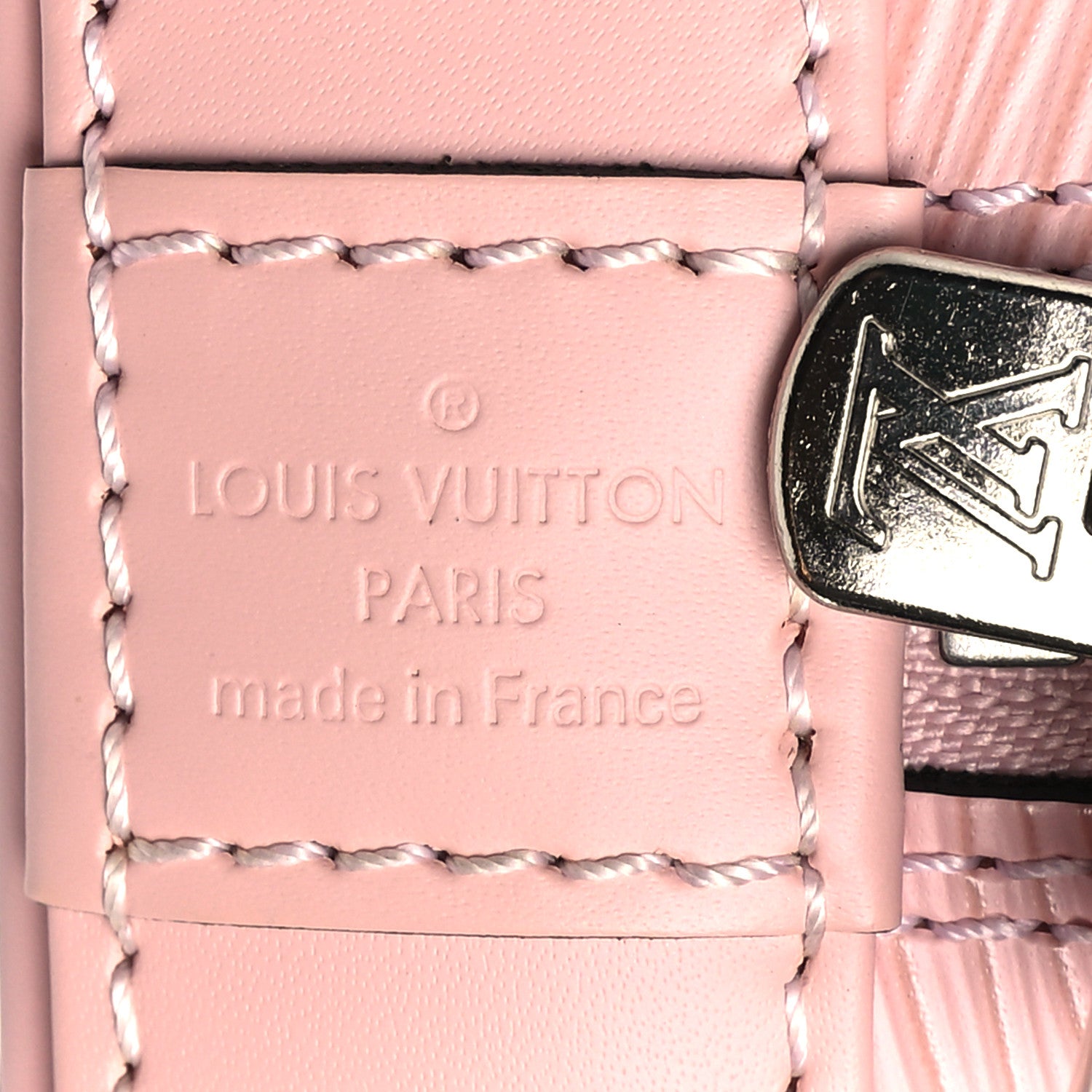Louis Vuitton Epi Alma BB Rose Ballerine 6 of 9