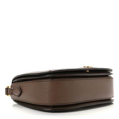 Gucci GG Supreme Monogram Web Small Ophidia Flap Messenger Bag Brown 4 of 10