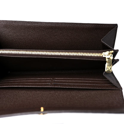 Louis Vuitton Damier Ebene Sarah Wallet 5 of 11